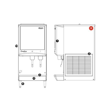 Follett Panel, Right Side PD502396